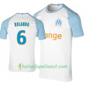 Jalkapallo Pelipaidat Olympique de Marseille Rolando 6 Kotipaita 2018-2019 Lyhythihainen